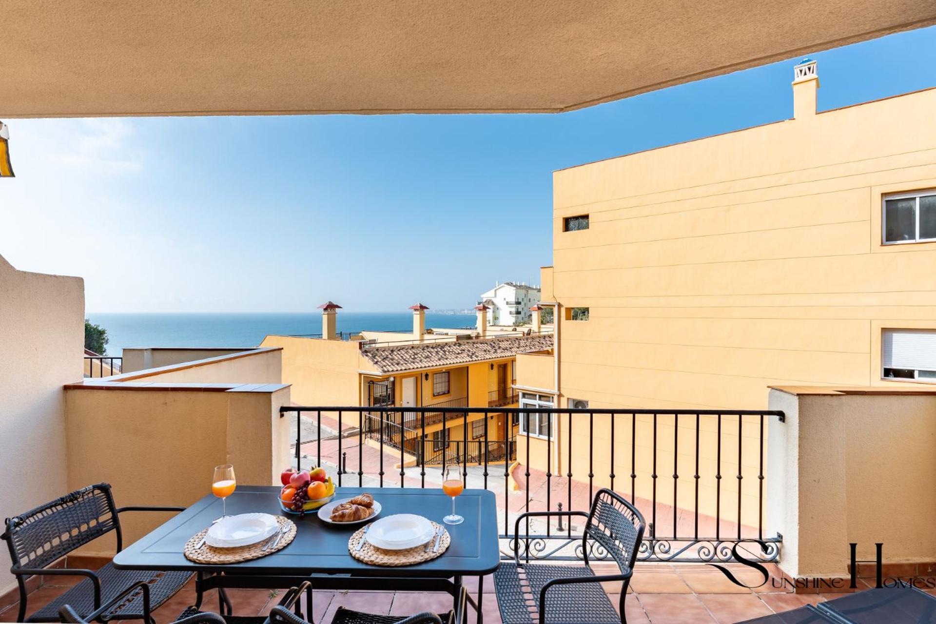 Beachside Retreat With Private Terrace Benalmádena Exteriér fotografie