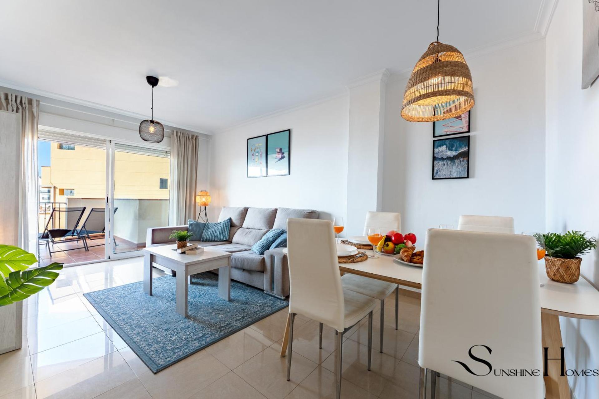 Beachside Retreat With Private Terrace Benalmádena Exteriér fotografie