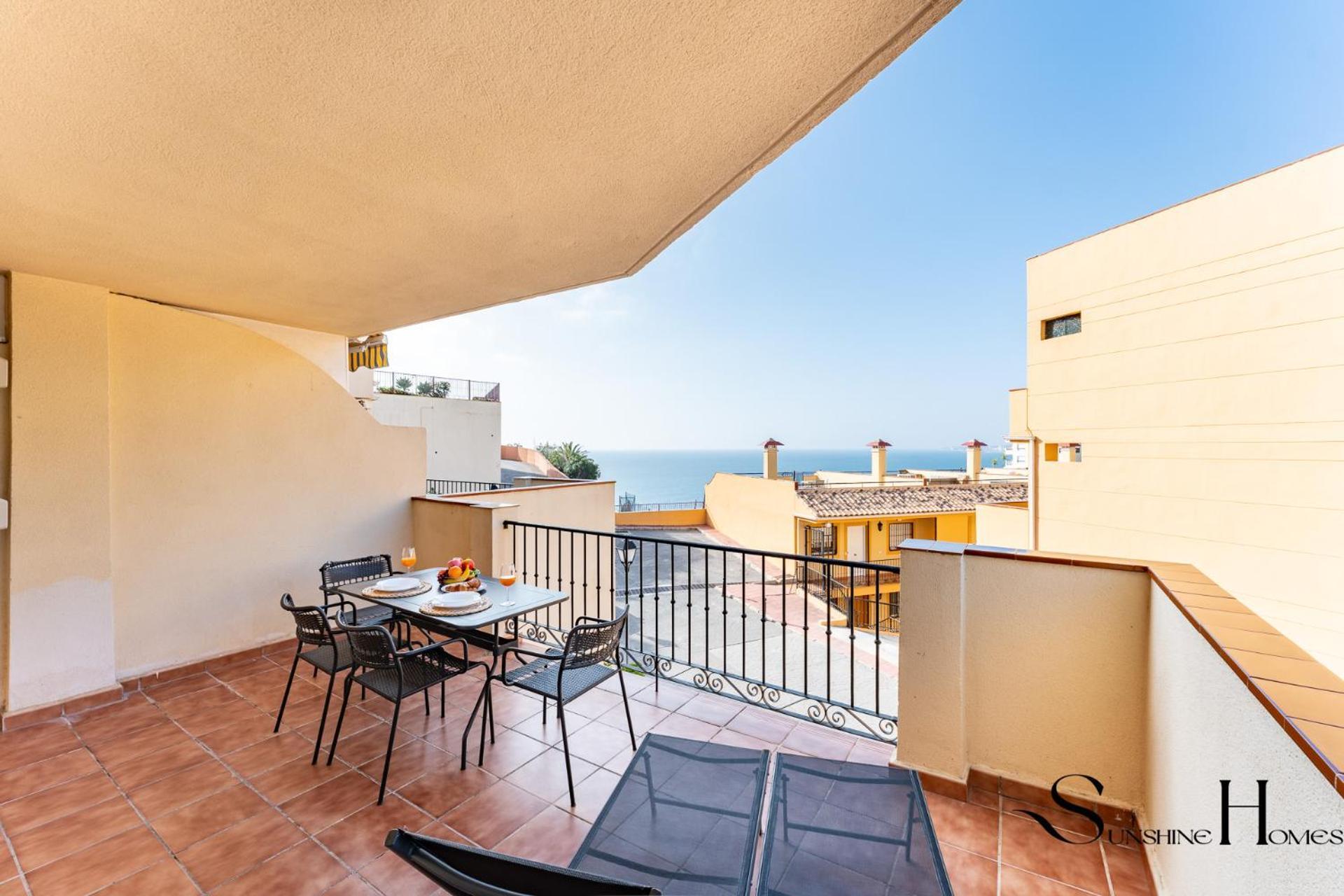 Beachside Retreat With Private Terrace Benalmádena Exteriér fotografie